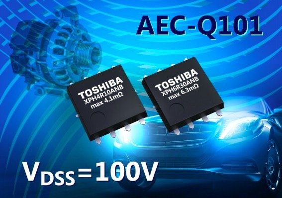 Toshiba annonce de nouveaux MOSFET canal-N 100V pour applications automobiles